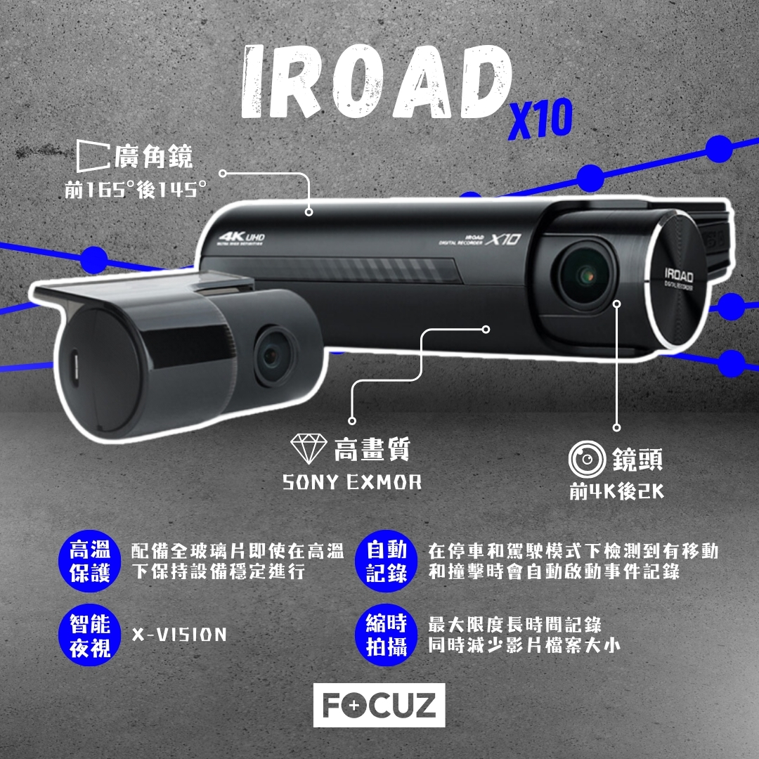 IROAD X10