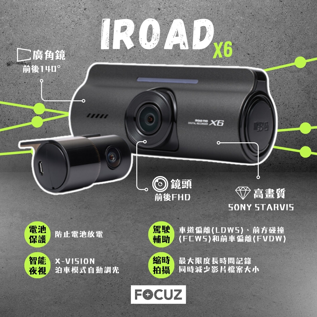 IROAD X6