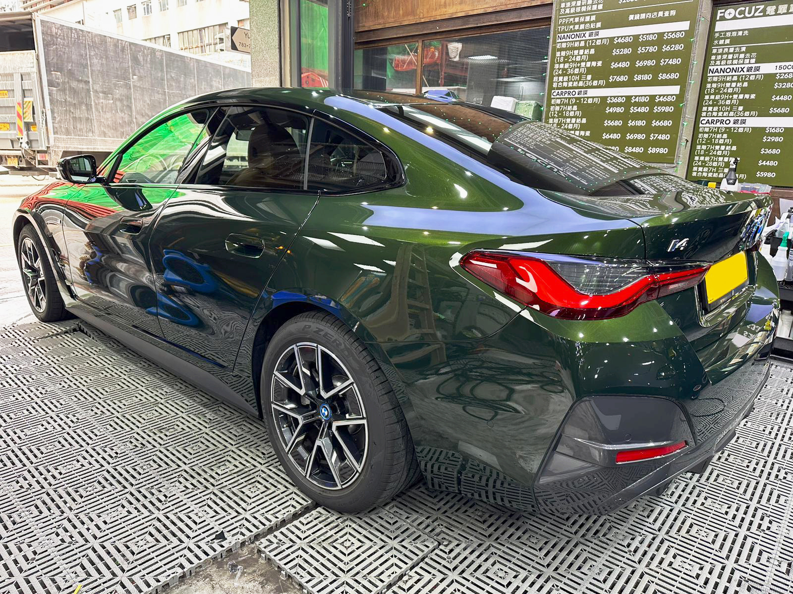 車漆光澤細節