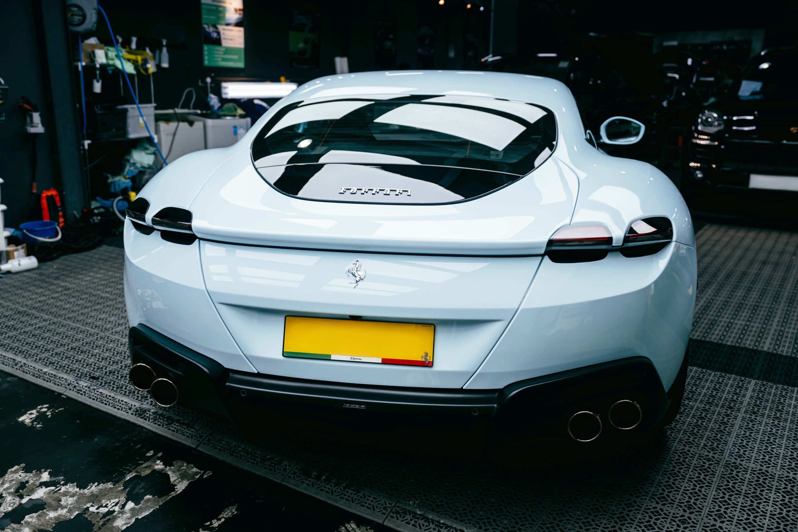 顏色 PPF Ferrari 案例