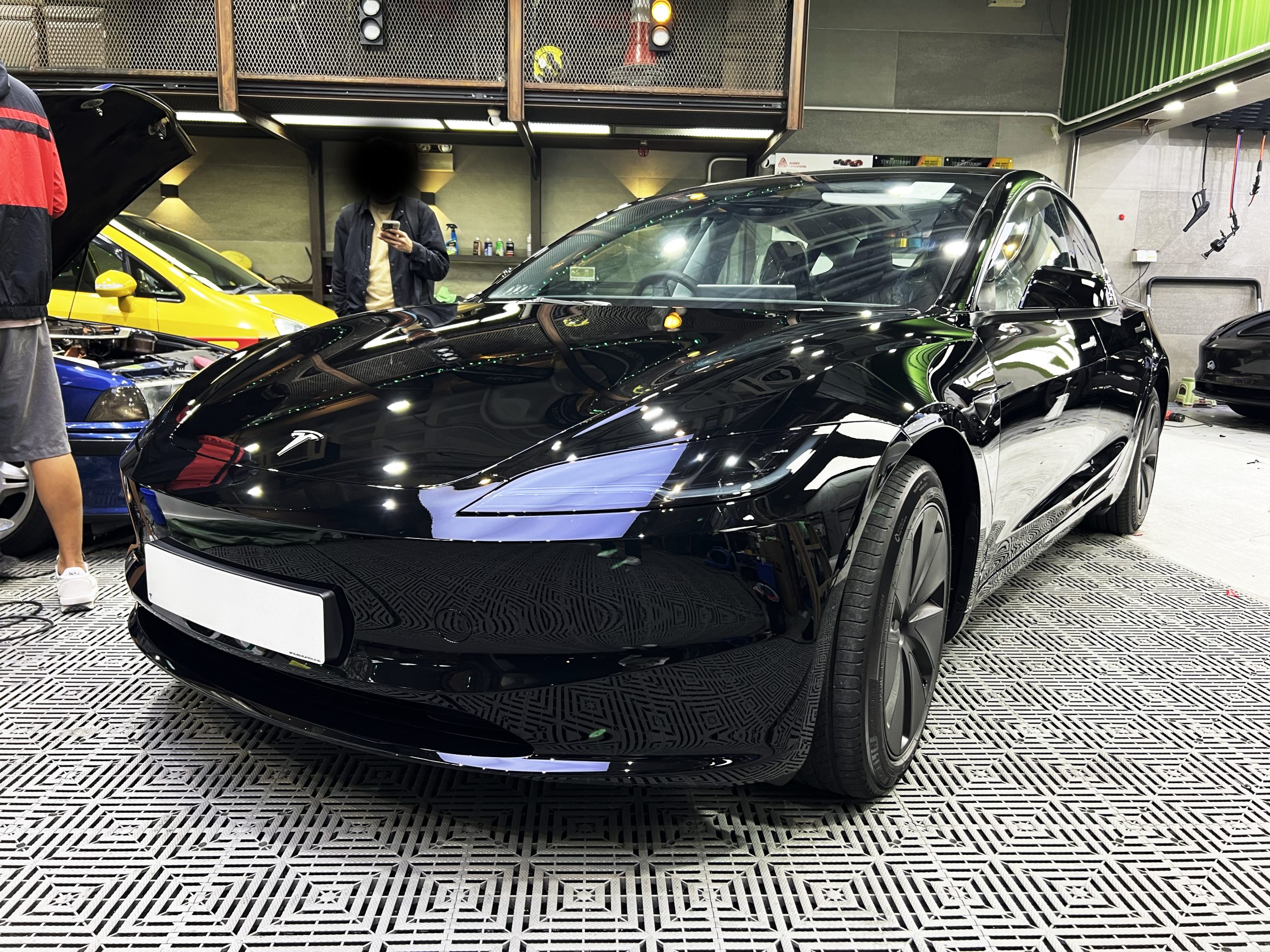 光面保護膜車身